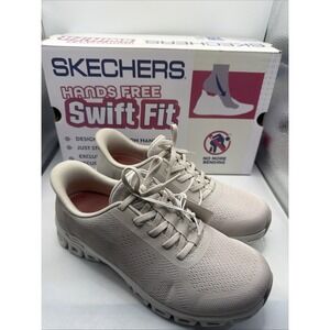 Skechers Women's Tan Hands Free Swift Fit Memory Foam Slip On Shoes Size 9 NIB